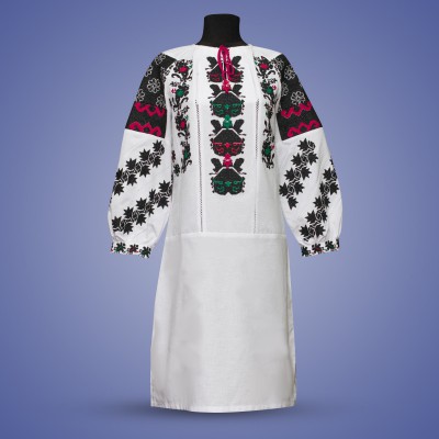 Embroidered dress "Exotic Medows"